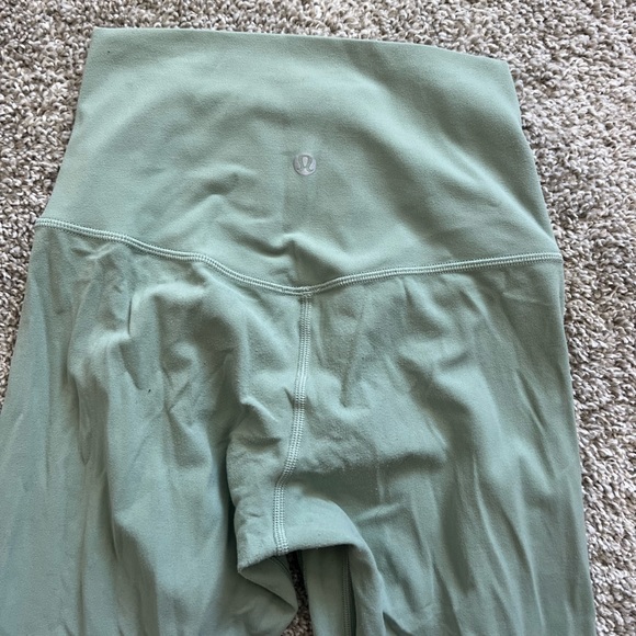 Lululemon High Rise Align Pant 25” in Seafoam green - Picture 3 of 4
